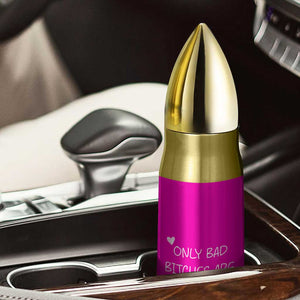 Wedding Officiant Gift Bullet Tumbler Only Bad Bitches Are Wedding Officiants Hot Pink TB10 Print Your Wear
