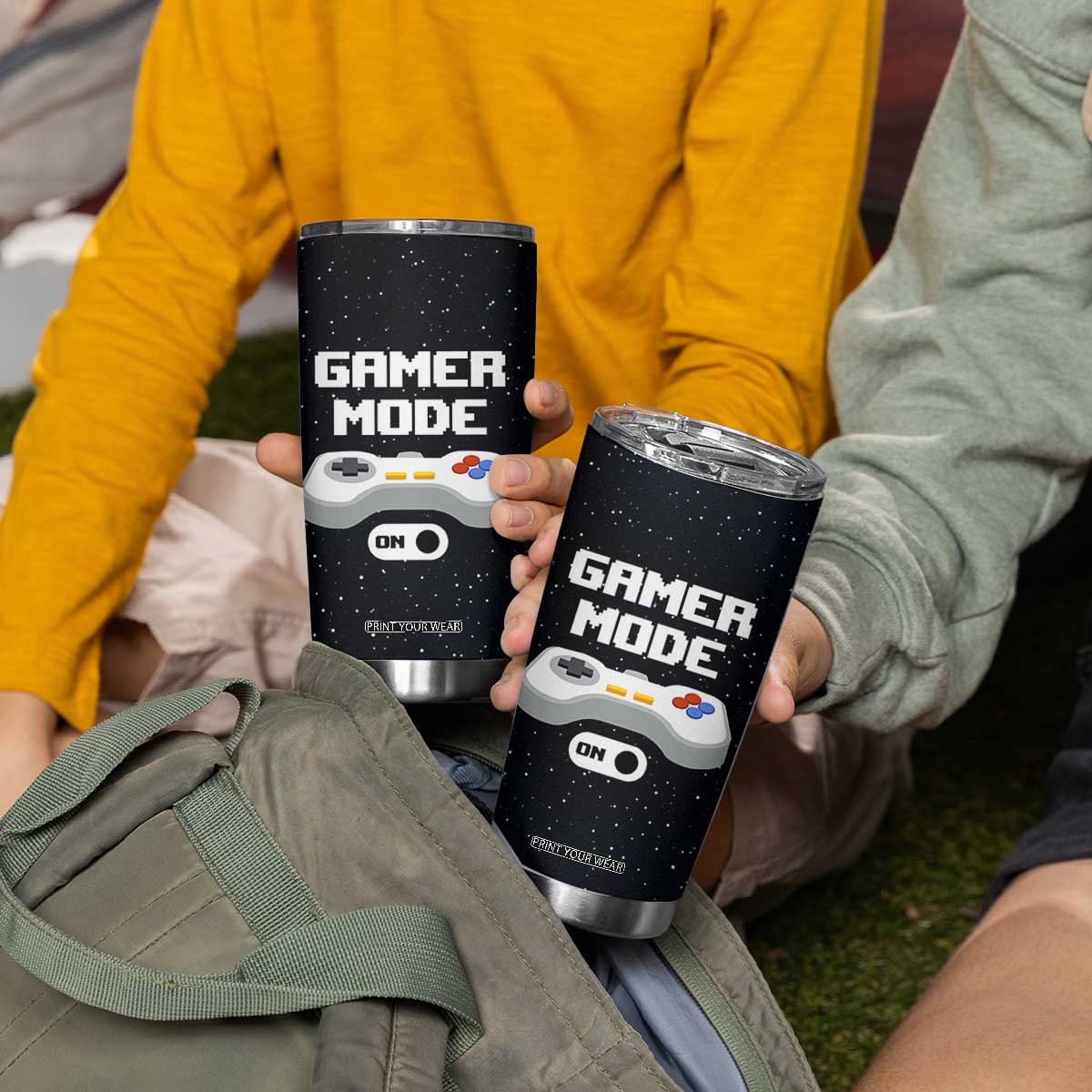 Gaming Gifts Tumbler Cup Gamer Mode On Video Game TB10 Print Your Wear