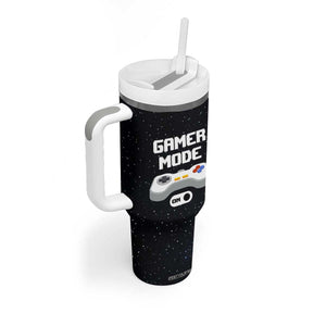 Gaming Gifts Tumbler With Handle Gamer Mode On Video Game TB10 Print Your Wear