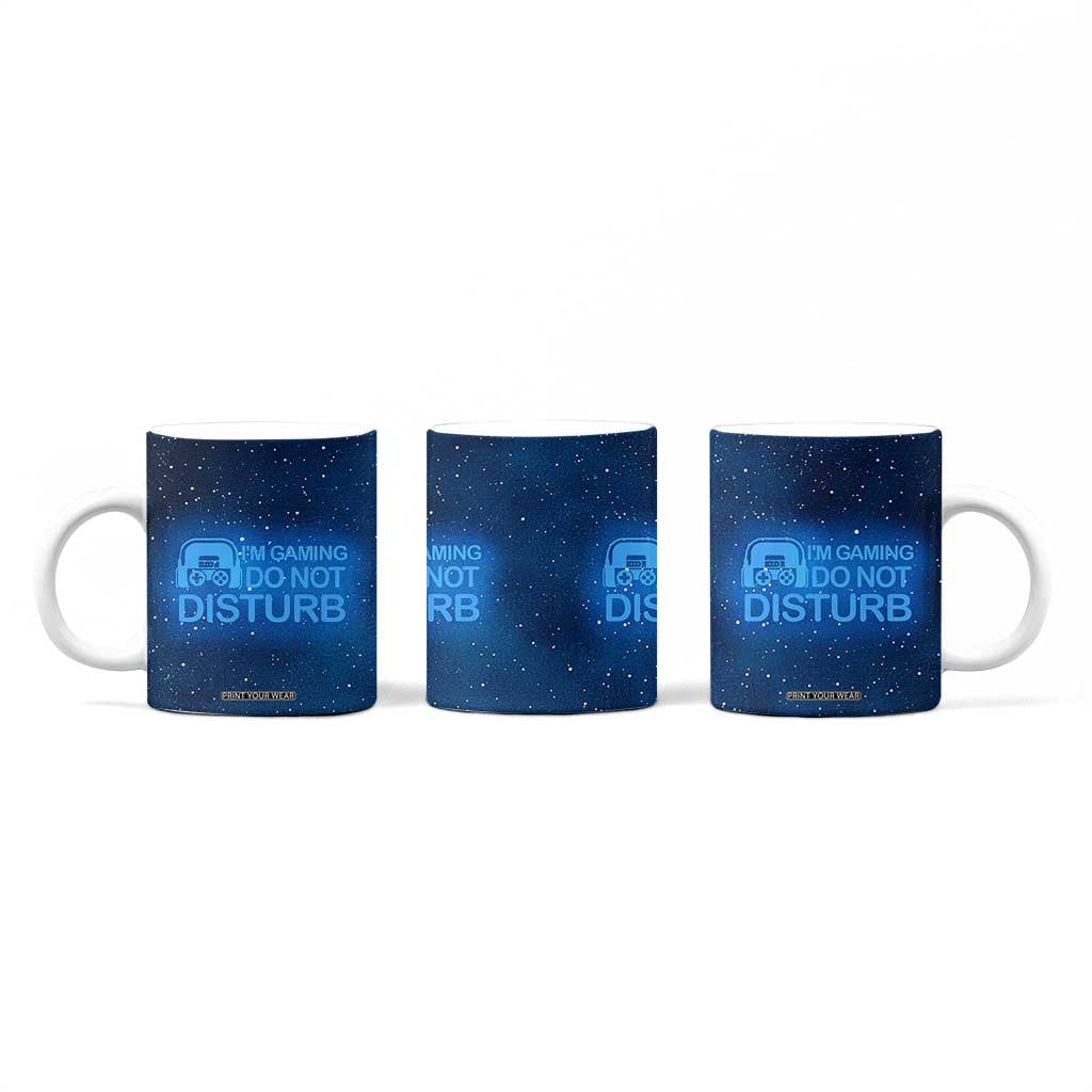 Gaming Gifts For Men Boys Coffee Mug Do Not Disturb Im Gaming Video Game Gamer TB10 Print Your Wear