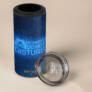 Gaming Gifts For Men Boys 4 in 1 Can Cooler Tumbler Do Not Disturb Im Gaming Video Game Gamer TB10 Print Your Wear