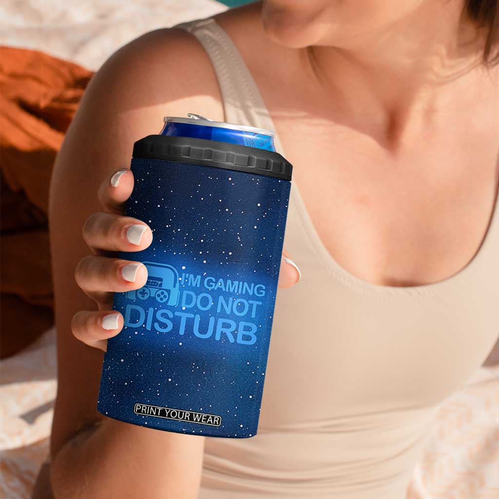 Gaming Gifts For Men Boys 4 in 1 Can Cooler Tumbler Do Not Disturb Im Gaming Video Game Gamer TB10 Print Your Wear