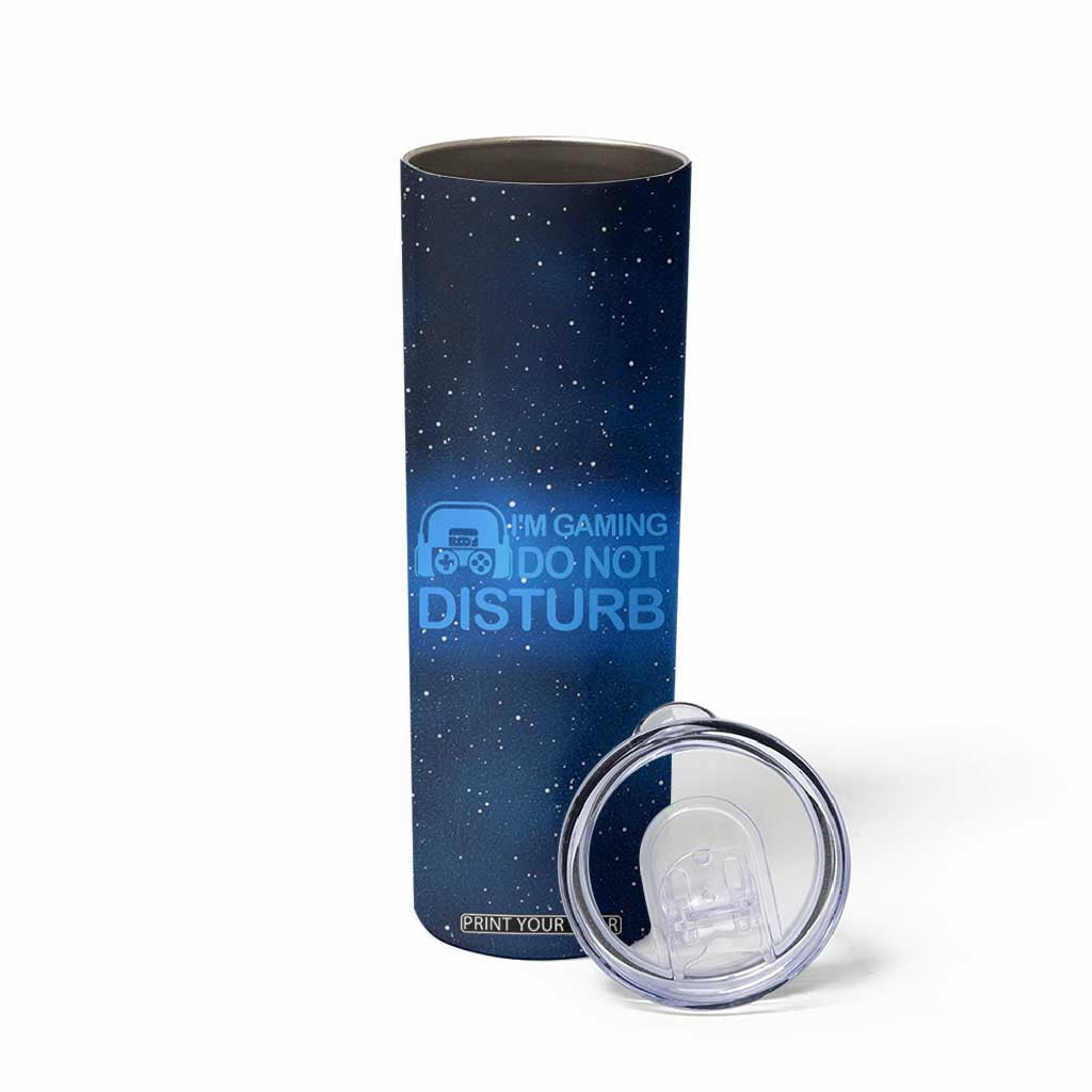 Gaming Gifts For Men Boys Skinny Tumbler Do Not Disturb Im Gaming Video Game Gamer TB10 Print Your Wear