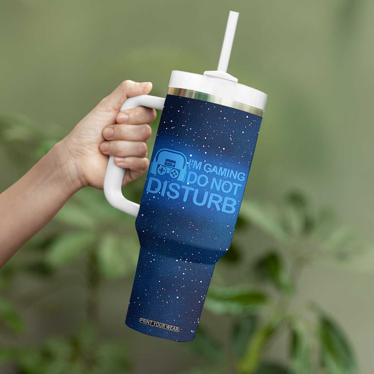 Gaming Gifts For Men Boys Tumbler With Handle Do Not Disturb Im Gaming Video Game Gamer TB10 Print Your Wear