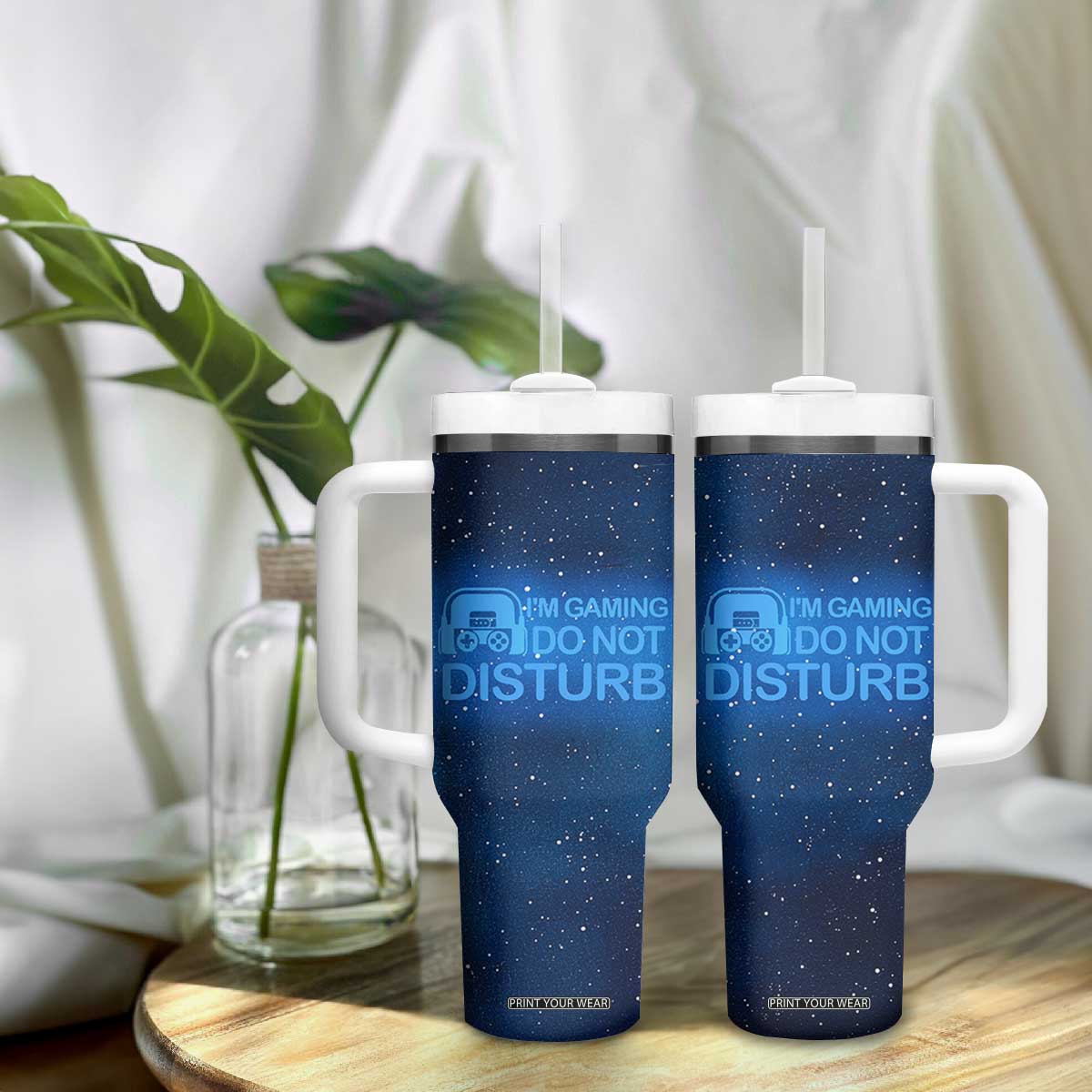 Gaming Gifts For Men Boys Tumbler With Handle Do Not Disturb Im Gaming Video Game Gamer TB10 Print Your Wear