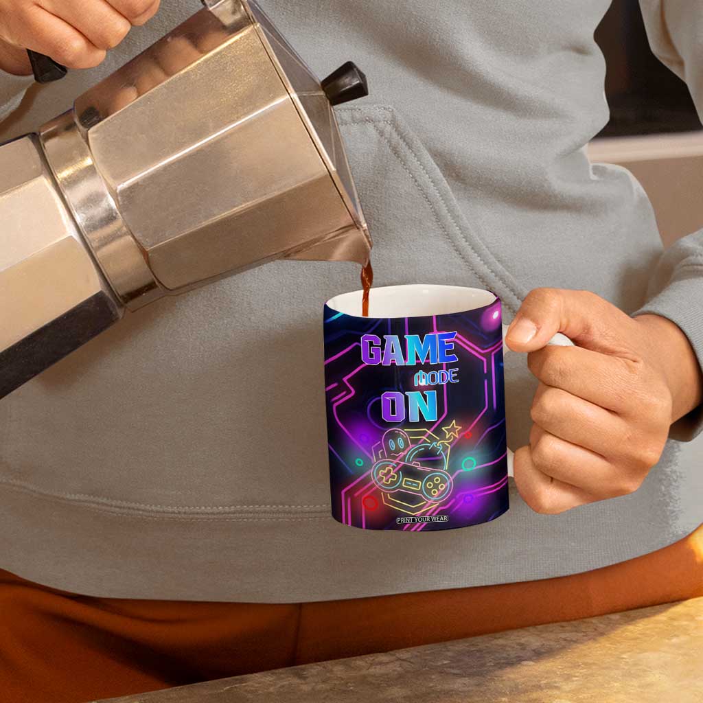 Gaming Gifts Coffee Mug Warning Do Not Disturb Im Gaming Video Game Gamer TB10 Print Your Wear