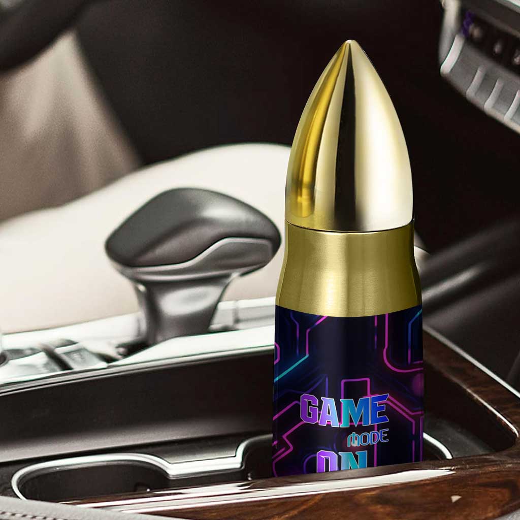 Gaming Gifts Bullet Tumbler Warning Do Not Disturb Im Gaming Video Game Gamer TB10 Print Your Wear