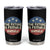 Harris 2024 Election Tumbler Cup The Future Is Female Kamala Madam President TB10 Black Print Your Wear
