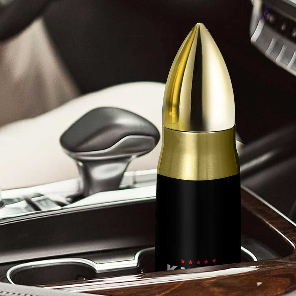 Harris 2024 Election Bullet Tumbler Kamala We're Not Going Back TB10 Print Your Wear