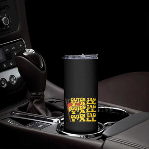Oktoberfest German Flag Skinny Tumbler Prost Guten Tag Y'all Beer Festival TB10 Print Your Wear