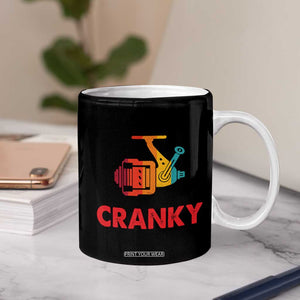 Crankbait Fishing Lure Coffee Mug Cranky Funny Gift For Fisherman TB10 Print Your Wear