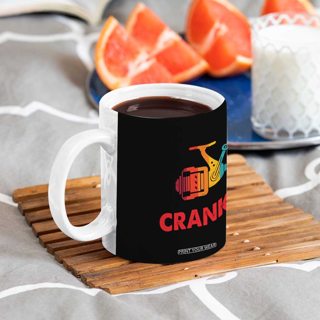 Crankbait Fishing Lure Coffee Mug Cranky Funny Gift For Fisherman TB10 Print Your Wear