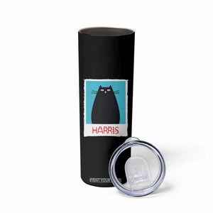 Cat Ladies Vote for Kamala President Skinny Tumbler Funny Kitty For Harris 2024 TB10 Print Your Wear