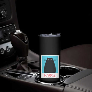 Cat Ladies Vote for Kamala President Skinny Tumbler Funny Kitty For Harris 2024 TB10 Print Your Wear