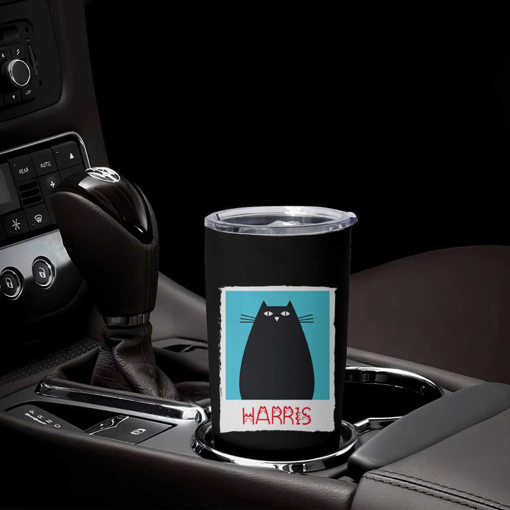 Cat Ladies Vote for Kamala President Tumbler Cup Funny Kitty For Harris 2024 TB10 Print Your Wear