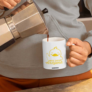 Thank You Gifts Coffee Mug Emotional Positive Support Funny Duck Positive Inspirational Gifts TB10 Print Your Wear