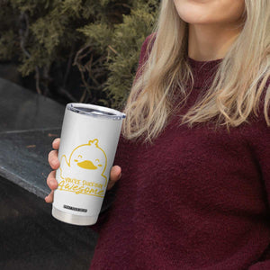 Thank You Gifts Tumbler Cup Emotional Positive Support Funny Duck Positive Inspirational Gifts TB10 Print Your Wear