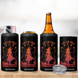 Halloween Witch 4 in 1 Can Cooler Tumbler Salem 1692 They Missed One TB10 Print Your Wear