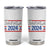 Harris 2024 Tumbler Cup Cat Lady For Kamala '24 Presidential Election TB10 Black Print Your Wear