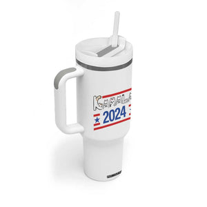 Harris 2024 Tumbler With Handle Cat Lady For Kamala '24 Presidential Election TB10 Print Your Wear