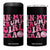 Trump 2024 Election 4 in 1 Can Cooler Tumbler In My Trump Girl Era Pink Retro Groovy TB10 One Size: 16 oz Black Print Your Wear