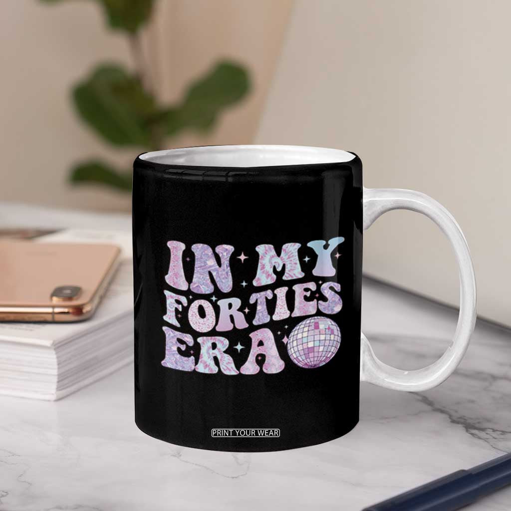 40th Birthday Gifts For Her Coffee Mug In My 40s Era 40 Years Old TB10 Print Your Wear