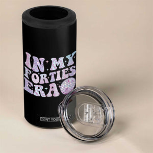 40th Birthday Gifts For Her 4 in 1 Can Cooler Tumbler In My 40s Era 40 Years Old