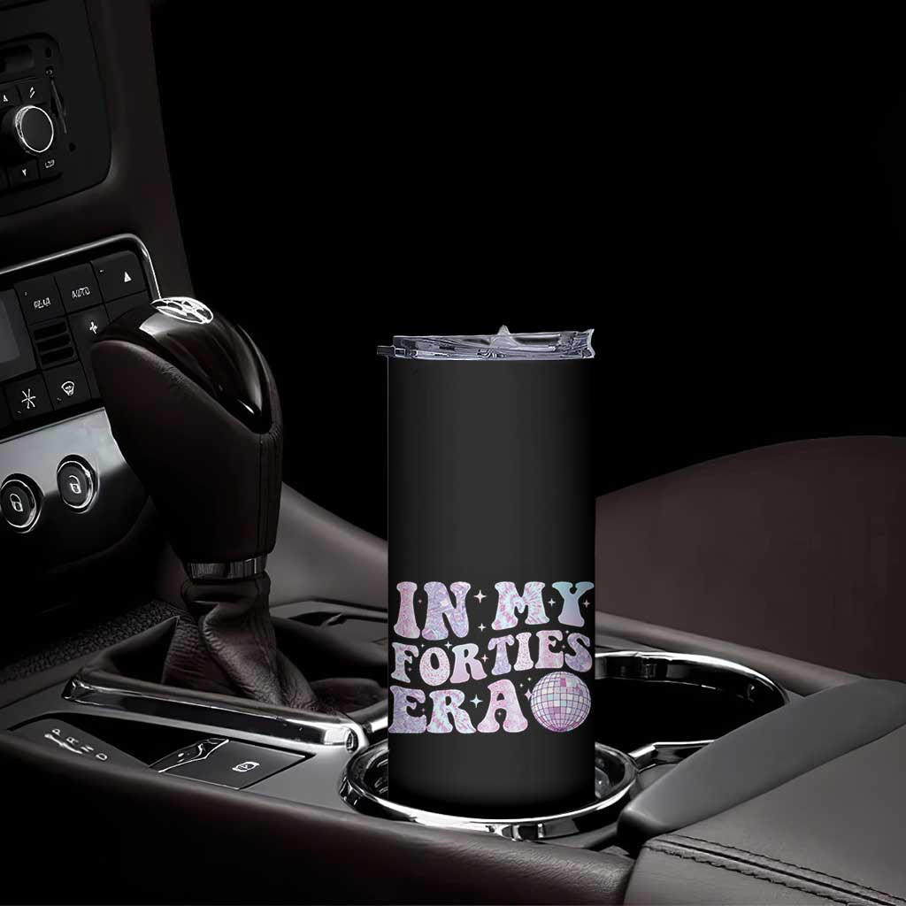 40th Birthday Gifts For Her Skinny Tumbler In My 40s Era 40 Years Old TB10 Print Your Wear