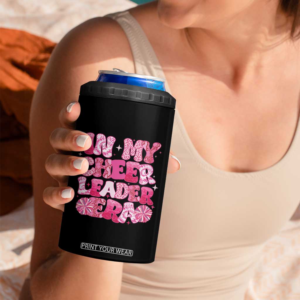 Cheerleader 4 in 1 Can Cooler Tumbler In My Cheerleader Era TB10 Print Your Wear