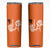 Halloween Kamala Harris 2024 Skinny Tumbler Comma La Black Cat Skeleton TB10 Orange Print Your Wear