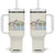 Nana Grandma Gift Tumbler With Handle Grandma's Garden Mother's Day For Grandma Mimi TB10 One Size: 40 oz Cream Print Your Wear