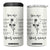 Personalized Christian Gifts for Her 4 in 1 Can Cooler Tumbler Custom Name Inspirational Religious Birthday Gift TB10 One Size: 16 oz Cream Print Your Wear