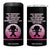 Breast Cancer Awareness 4 in 1 Can Cooler Tumbler I'm The Storm Black Women Breast Cancer Survivor Pink Ribbon TB10 One Size: 16 oz Black Print Your Wear