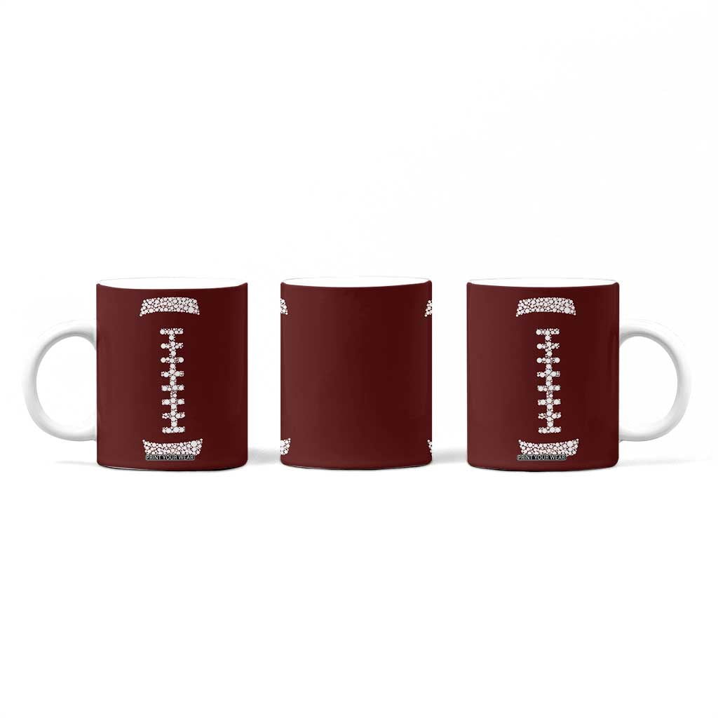 American Football Coffee Mug Dots International Dot Day TB10 Print Your Wear