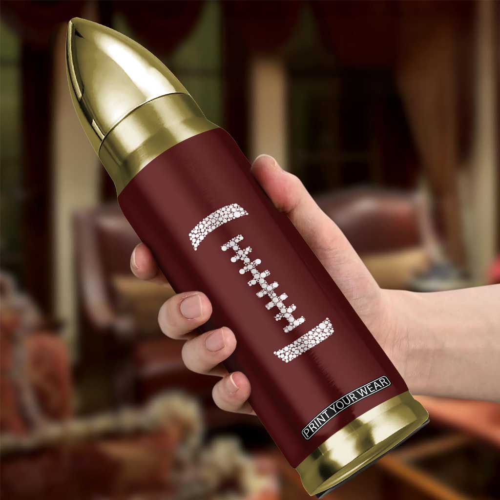 American Football Bullet Tumbler Dots International Dot Day TB10 Print Your Wear