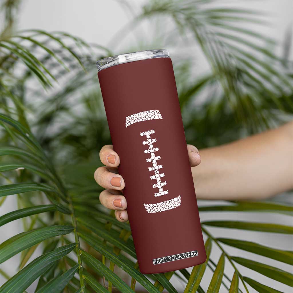 American Football Skinny Tumbler Dots International Dot Day TB10 Print Your Wear