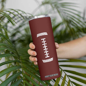 American Football Skinny Tumbler Dots International Dot Day TB10 Print Your Wear
