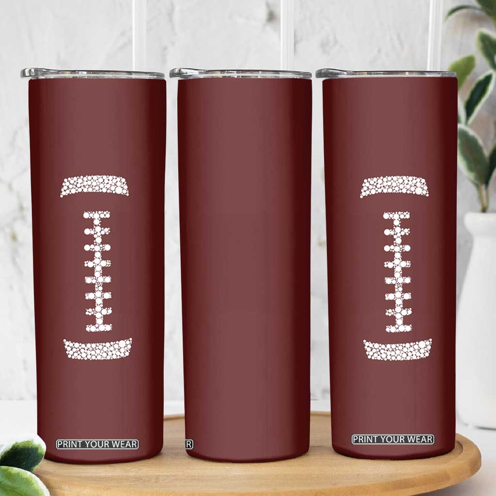 American Football Skinny Tumbler Dots International Dot Day TB10 Print Your Wear