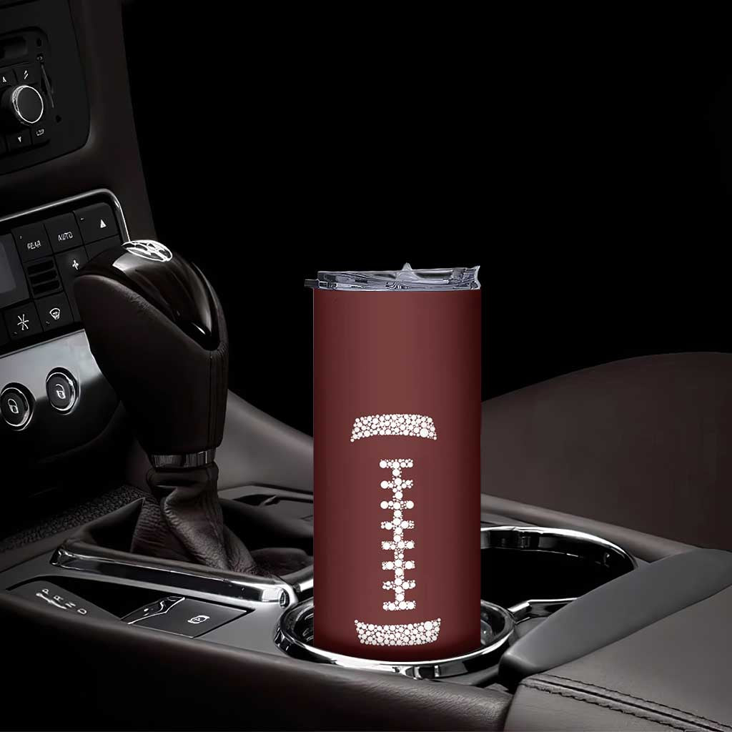 American Football Skinny Tumbler Dots International Dot Day TB10 Print Your Wear