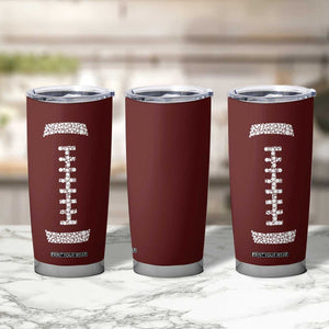 American Football Tumbler Cup Dots International Dot Day TB10 Print Your Wear