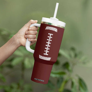 American Football Tumbler With Handle Dots International Dot Day TB10 Print Your Wear
