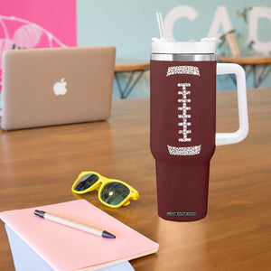 American Football Tumbler With Handle Dots International Dot Day TB10 Print Your Wear