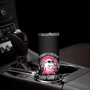 Breast Cancer Is Boo Sheet Skinny Tumbler Halloween Pink Ghost TB10 Print Your Wear