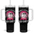 Breast Cancer Is Boo Sheet Tumbler With Handle Halloween Pink Ghost TB10 One Size: 40 oz Black Print Your Wear