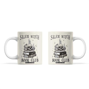 Salem Book Club Coffee Mug Retro Witch Vibes Book Lovers TB10 Beige Print Your Wear