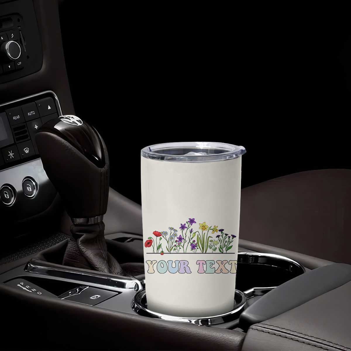 Personalized Wildflower Floral Tumbler Cup Custom Name Birthday Gifts For Her Mothers Day TB10 Print Your Wear