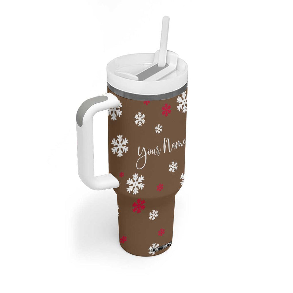 Personalized Family Christmas Gifts Tumbler With Handle Custom Name Hot Chocolate Cup Matching Group Christmas Gift TB10 Print Your Wear