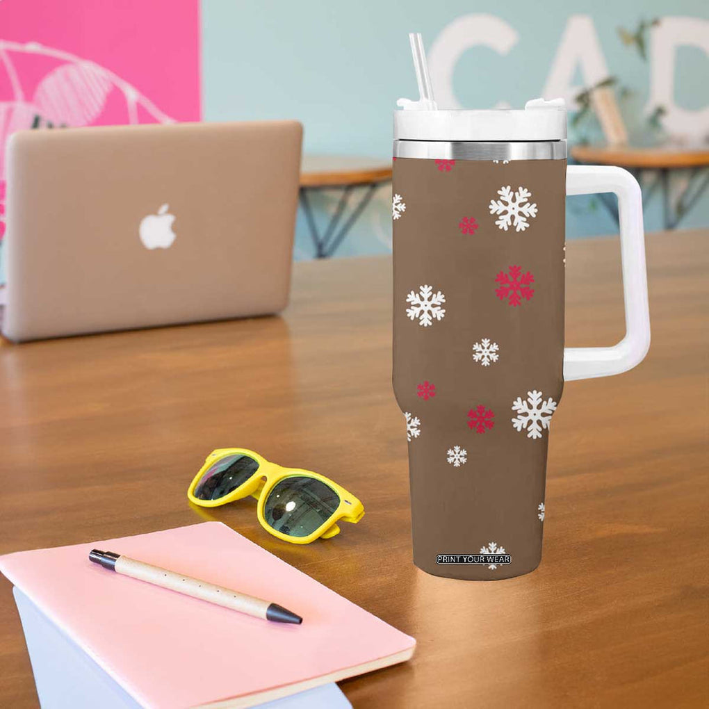 Personalized Family Christmas Gifts Tumbler With Handle Custom Name Hot Chocolate Cup Matching Group Christmas Gift TB10 Print Your Wear