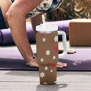 Personalized Family Christmas Gifts Tumbler With Handle Custom Name Hot Chocolate Cup Matching Group Christmas Gift TB10 Print Your Wear