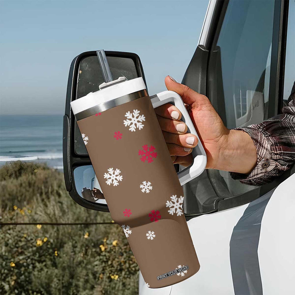 Personalized Family Christmas Gifts Tumbler With Handle Custom Name Hot Chocolate Cup Matching Group Christmas Gift TB10 Print Your Wear